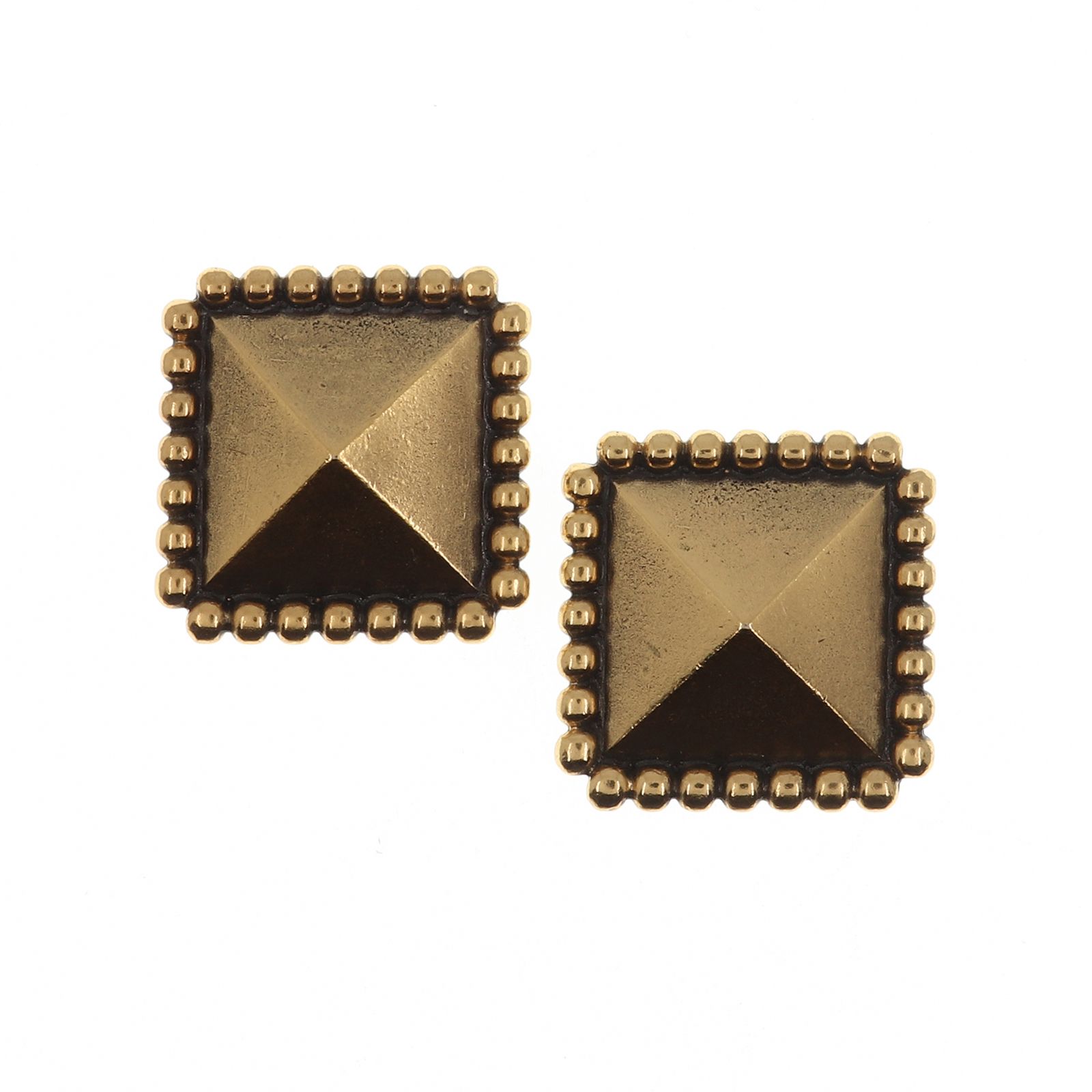 「ピラミッド」イヤリング フランス YSL