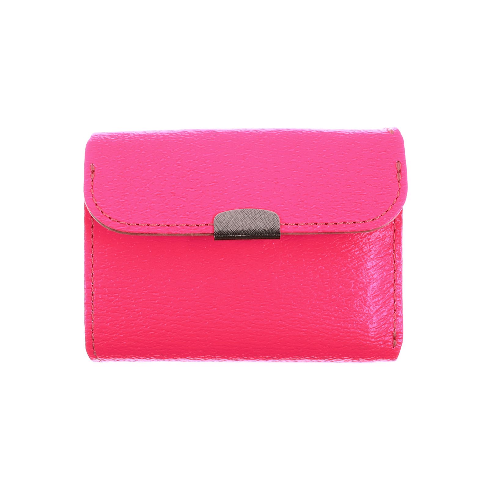 【2024年】お歳暮ギフト 1/2 HALF ピンク Wallet」ミニウォレット Compact 「Neon - 小物