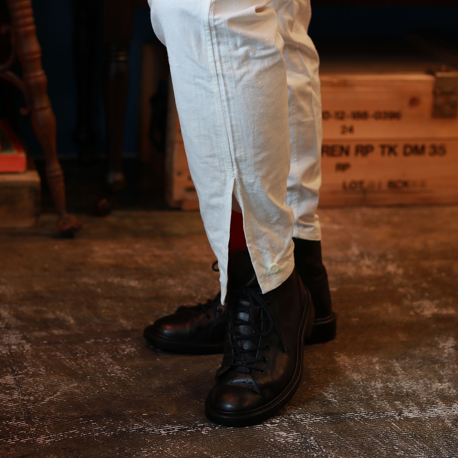 「ロシア軍 リメイクベイカーポケットスリーピングパンツ」デッドストックリメイク ロシア 1980s