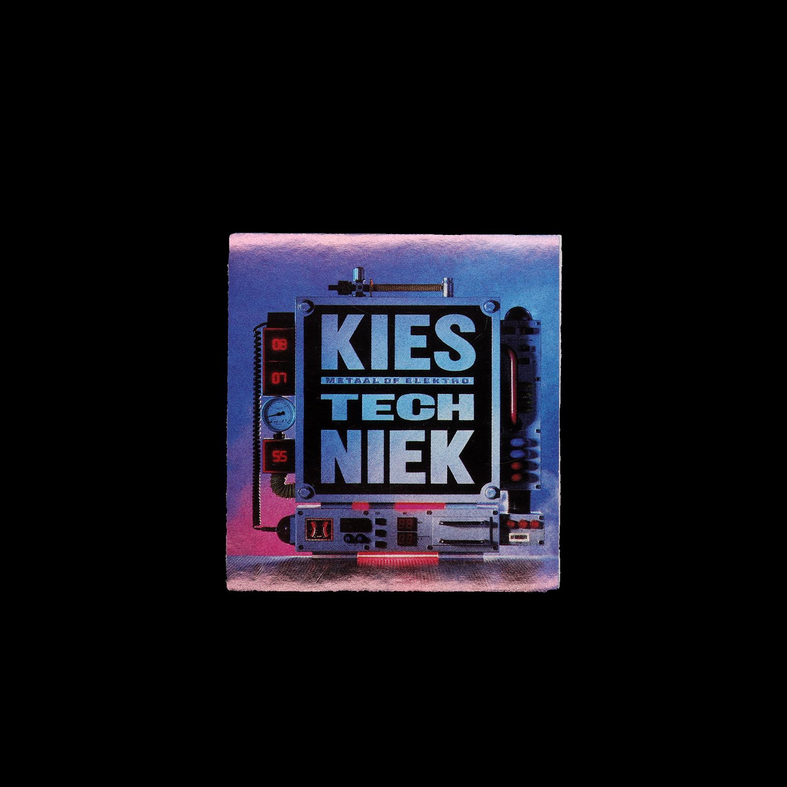 「KIES TECH NIEK」ヴィンテージステッカー ヨーロッパ