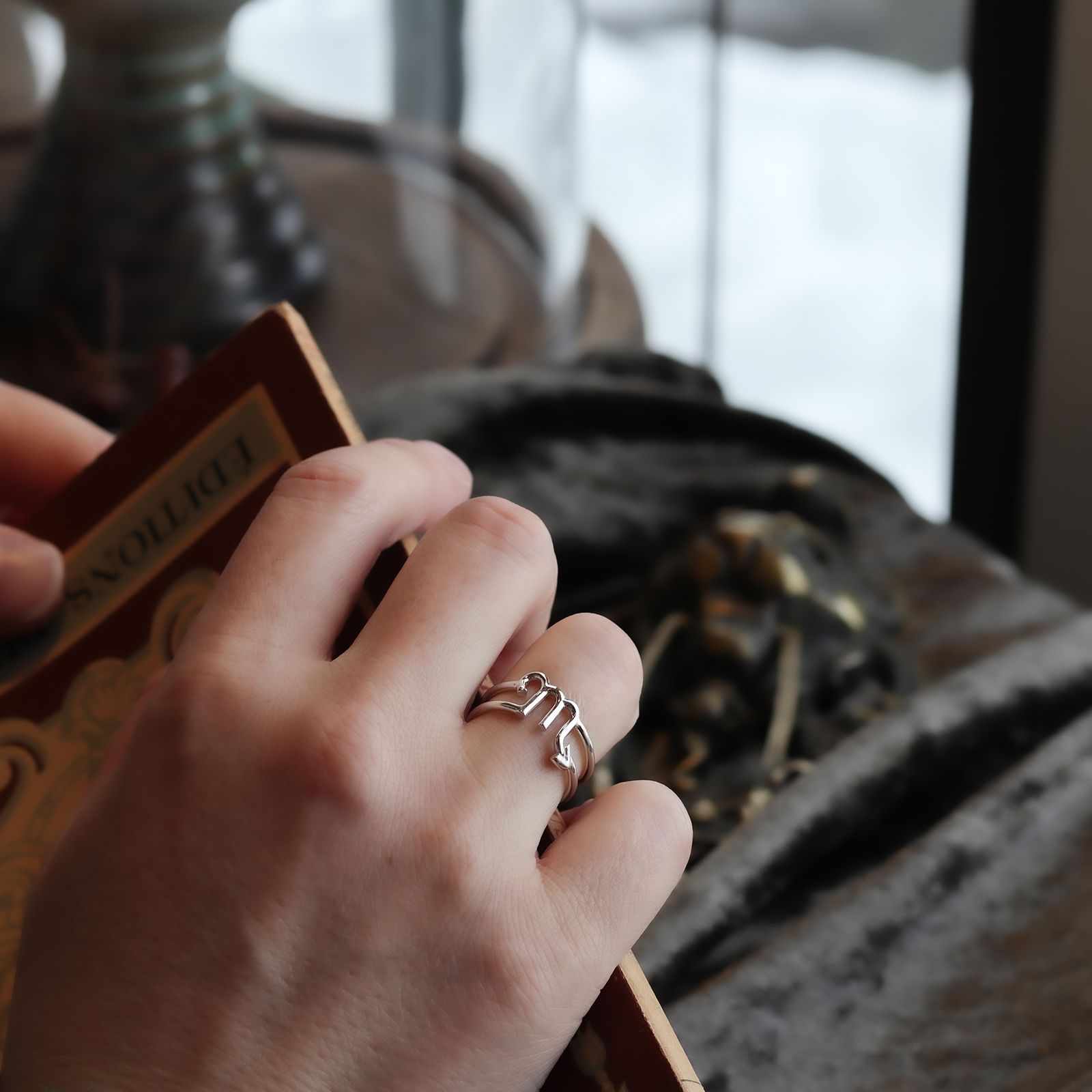 【Silver Jewel】horoscope ring Scorpio さそり座 シルバー925