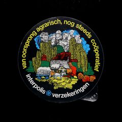 「interpolis verzekeringen」ヴィンテージステッカー ヨーロッパ