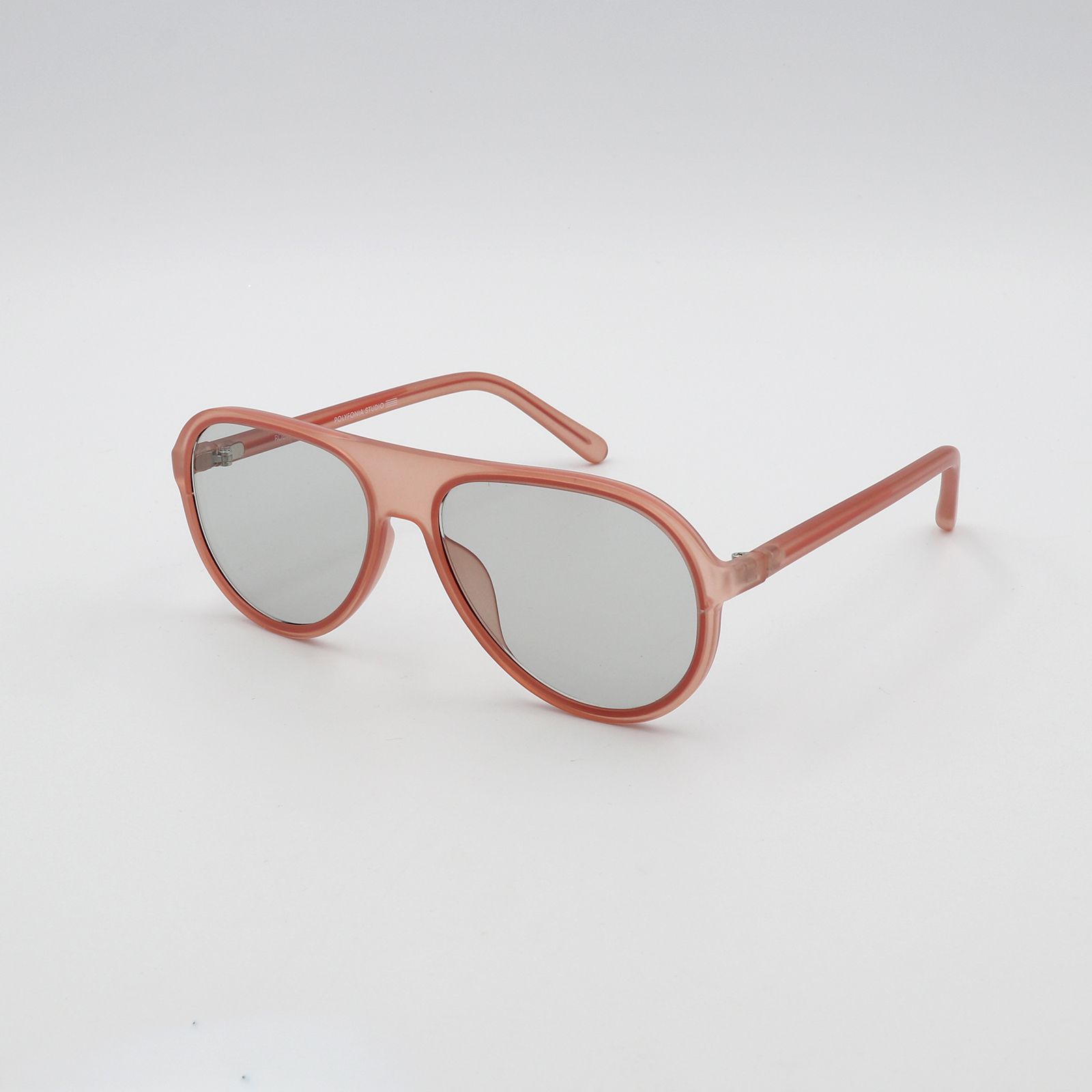 「Robyn」POLYFONIA STUDIO Session "Carole Baijings  Ciqi" Sunglasses Red Blush x Light Gray Lens