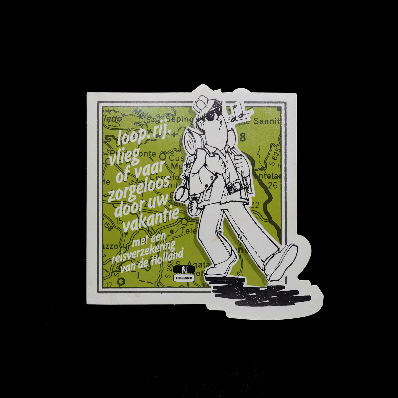 「HOLIAND」ヴィンテージステッカー ヨーロッパ