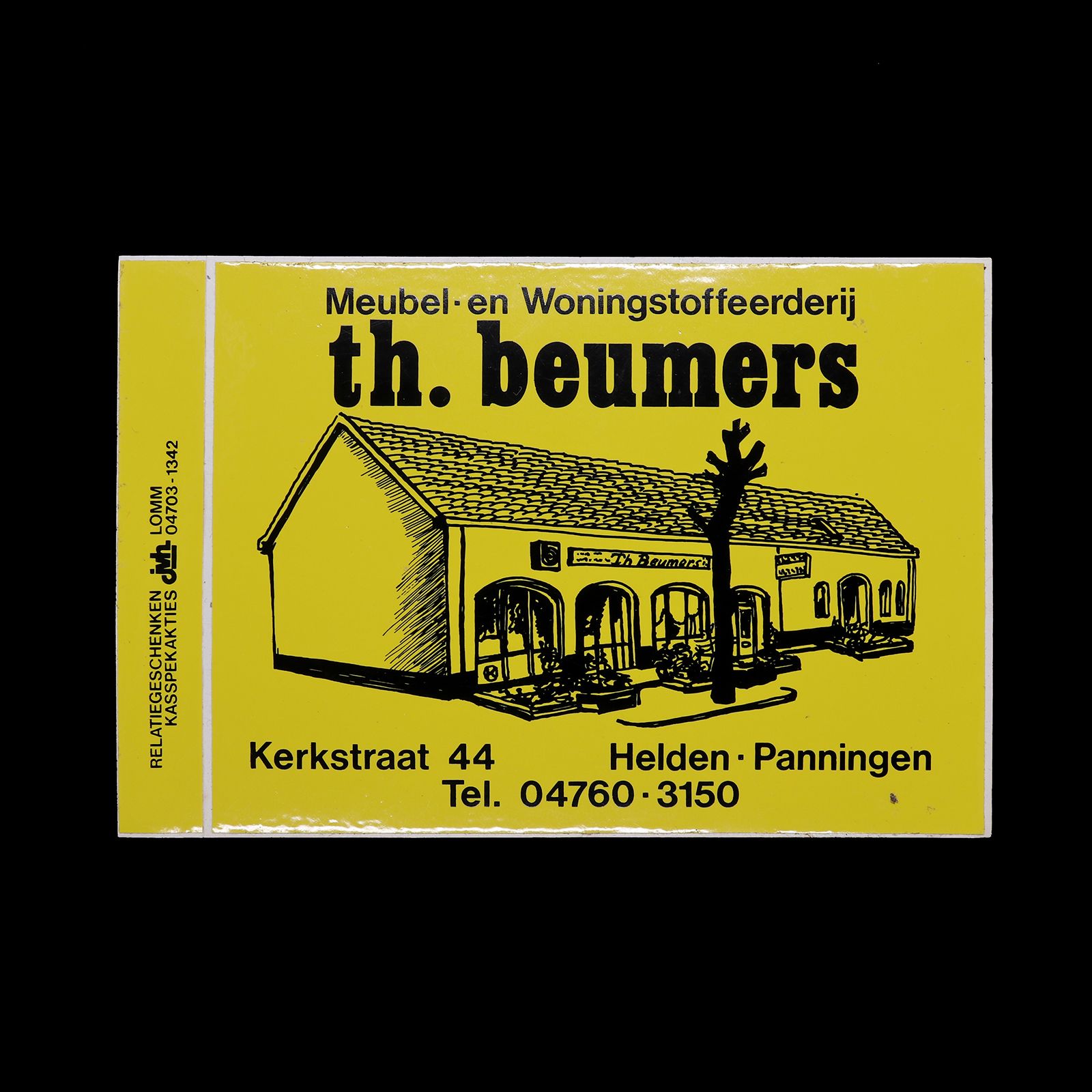 「th. Benmers」ヴィンテージステッカー ヨーロッパ