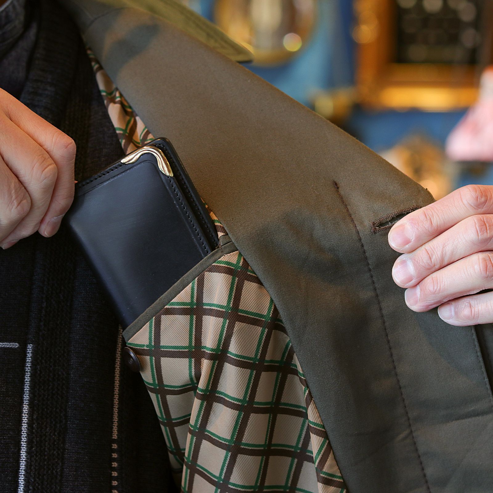 【Cramp】カードケース UKブライドルレザー 名刺入れ グリーン