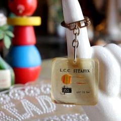 L.C.C.STEAFIX 電子部品 コンデンサ フレンチキーホルダー