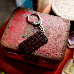 Chocolat Poulain プーラン チョコレート フレンチキーホルダー