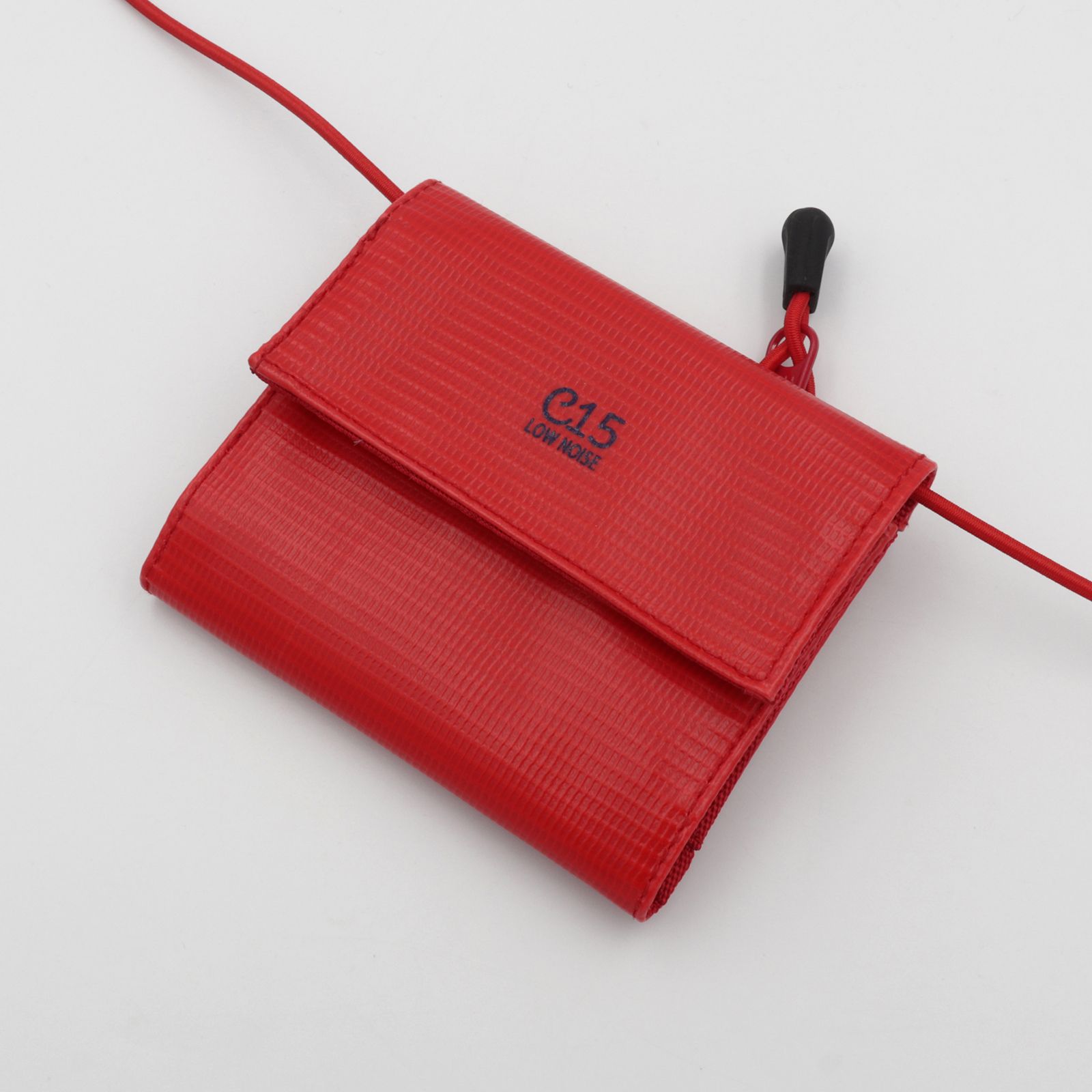 「C15 Mini Wallet」ショルダーウォレットS レッド