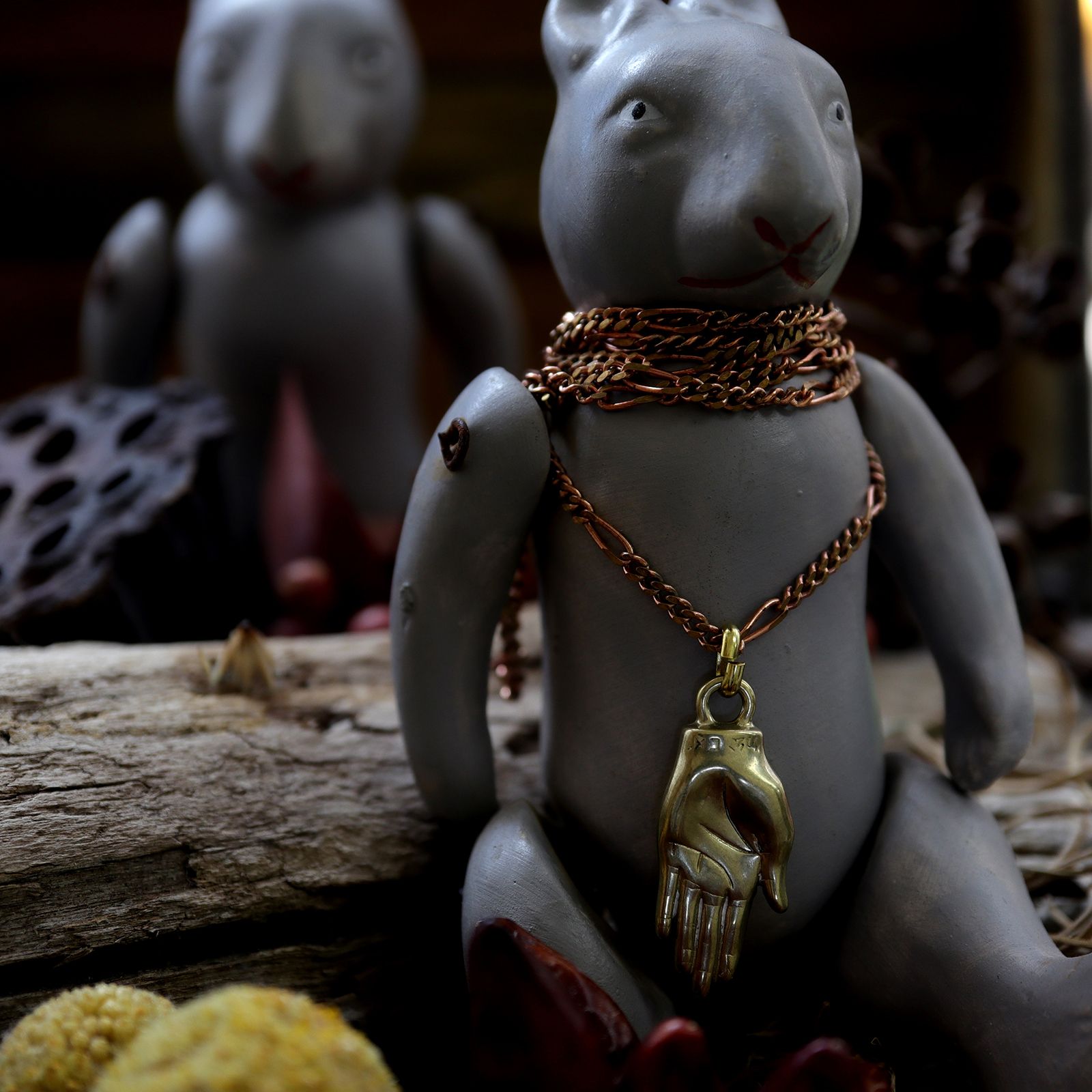 「palmistry necklace」ネックレス