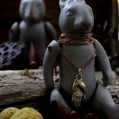 「palmistry necklace」ネックレス