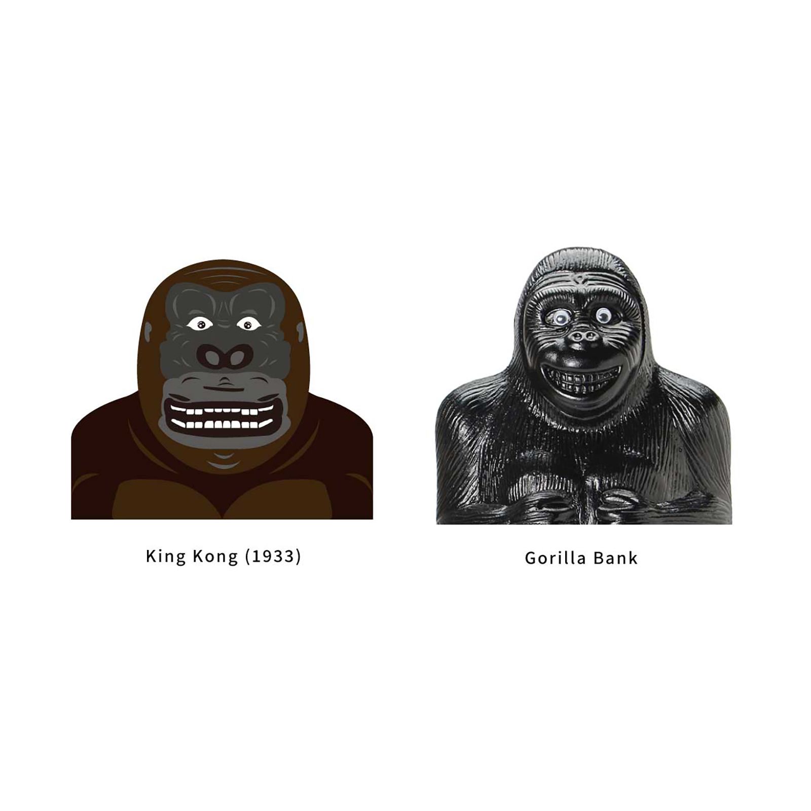 「Gorilla Bank S」貯金箱