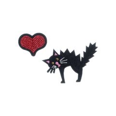 「Cat&Haert」アイロンパッチ