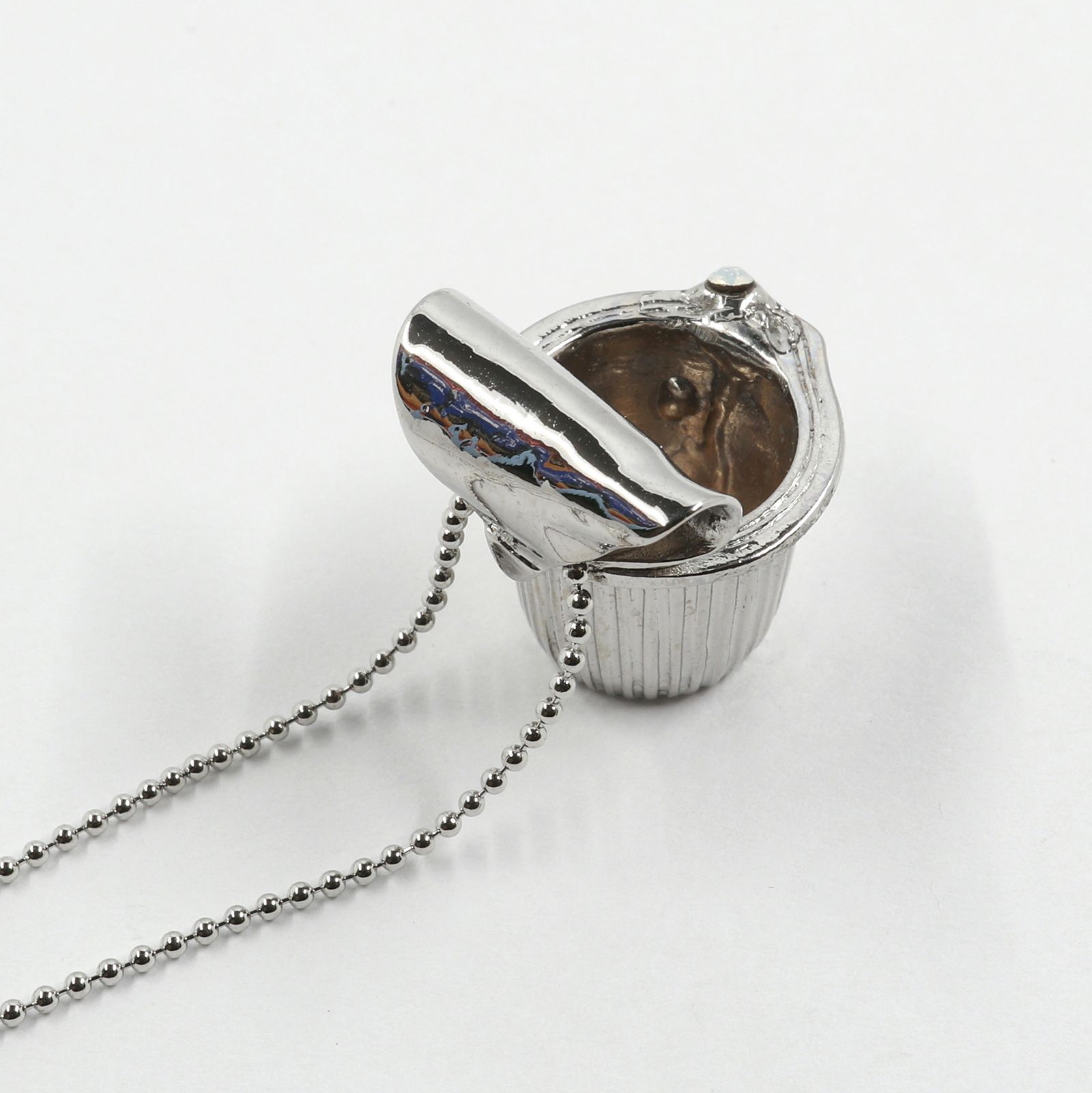 「coffee fresh necklace silver」ネックレス