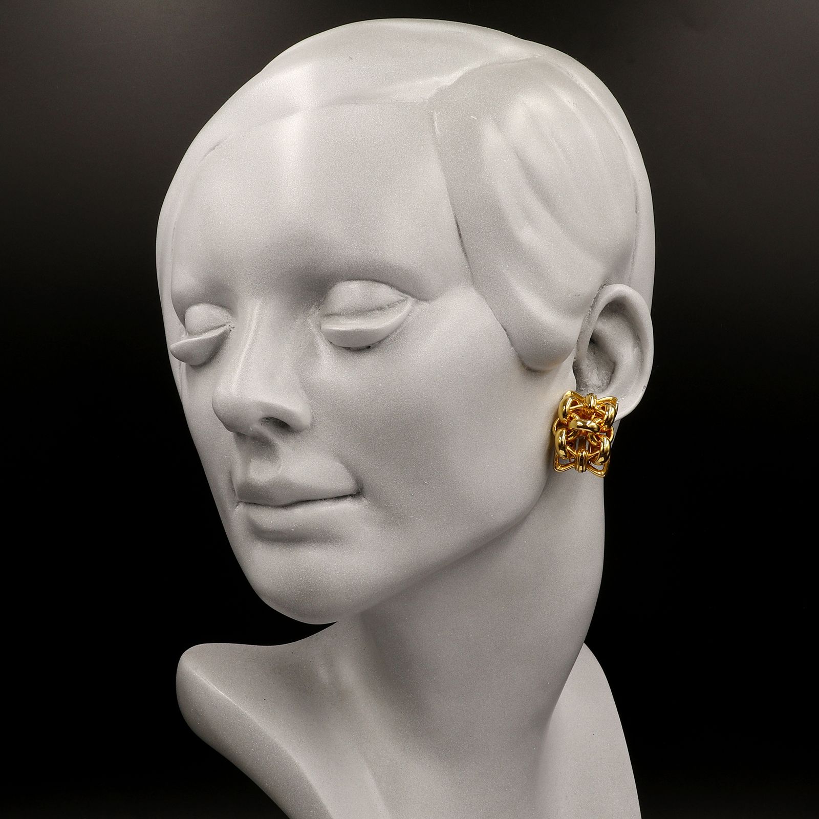 「チェーンミックス」イヤリング イタリア