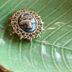 「花籠オーバル」ブレスレット フランス NINARICCI