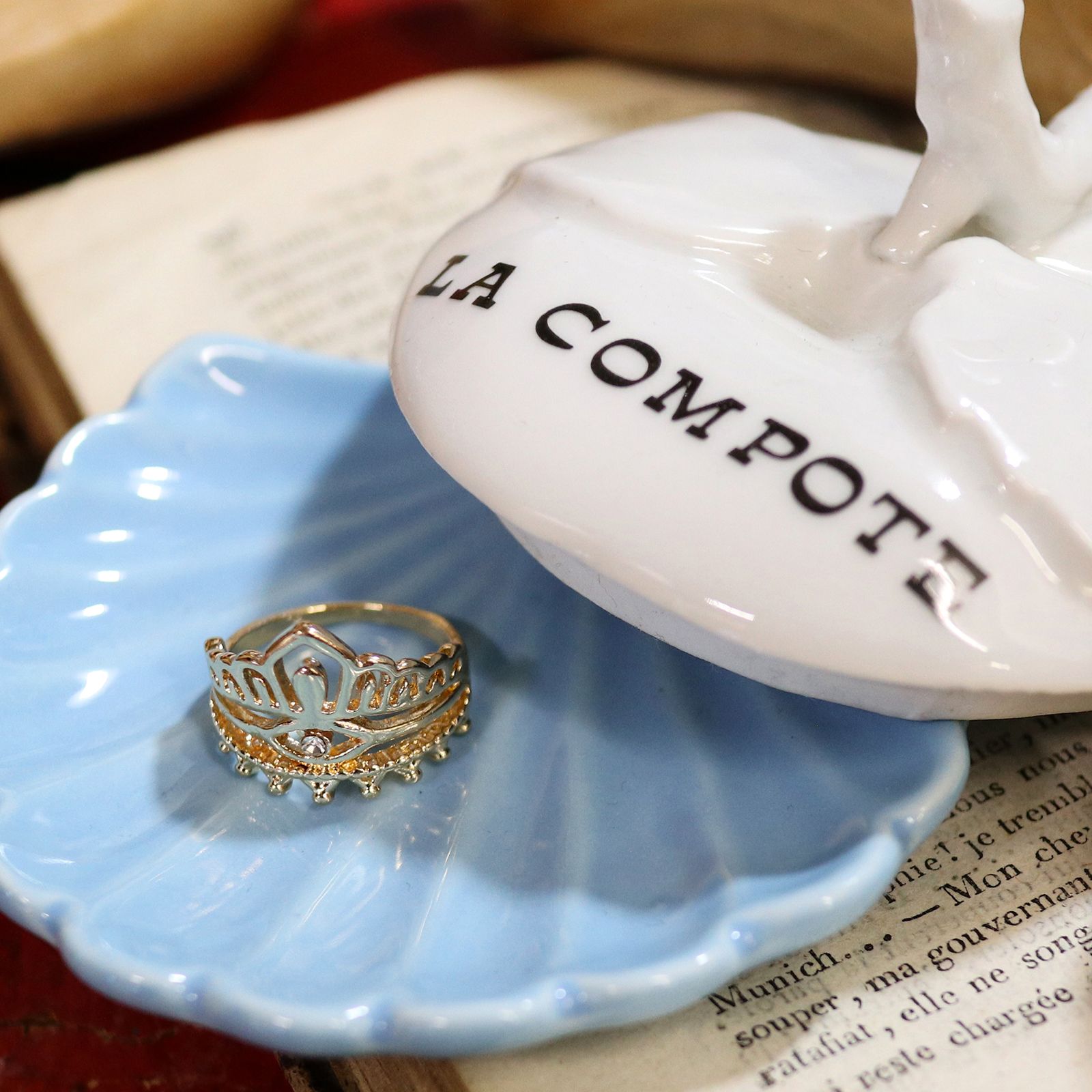 「クラウンアイ」デッドストックリング イギリス