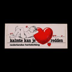 nederlandse hartstiching ヴィンテージステッカー オランダ