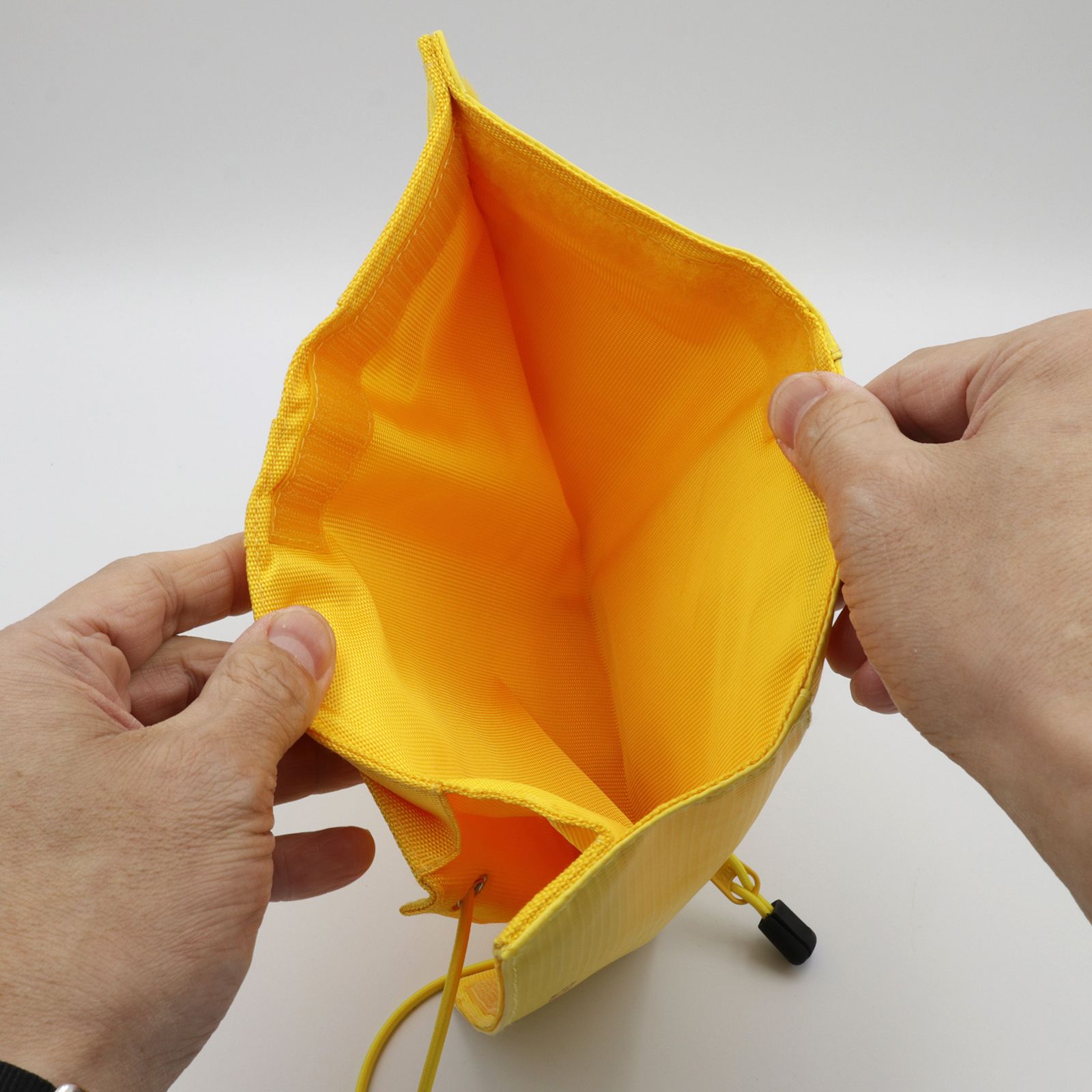 「FLY Long Wallet」ショルダーウォレットXL イエロー