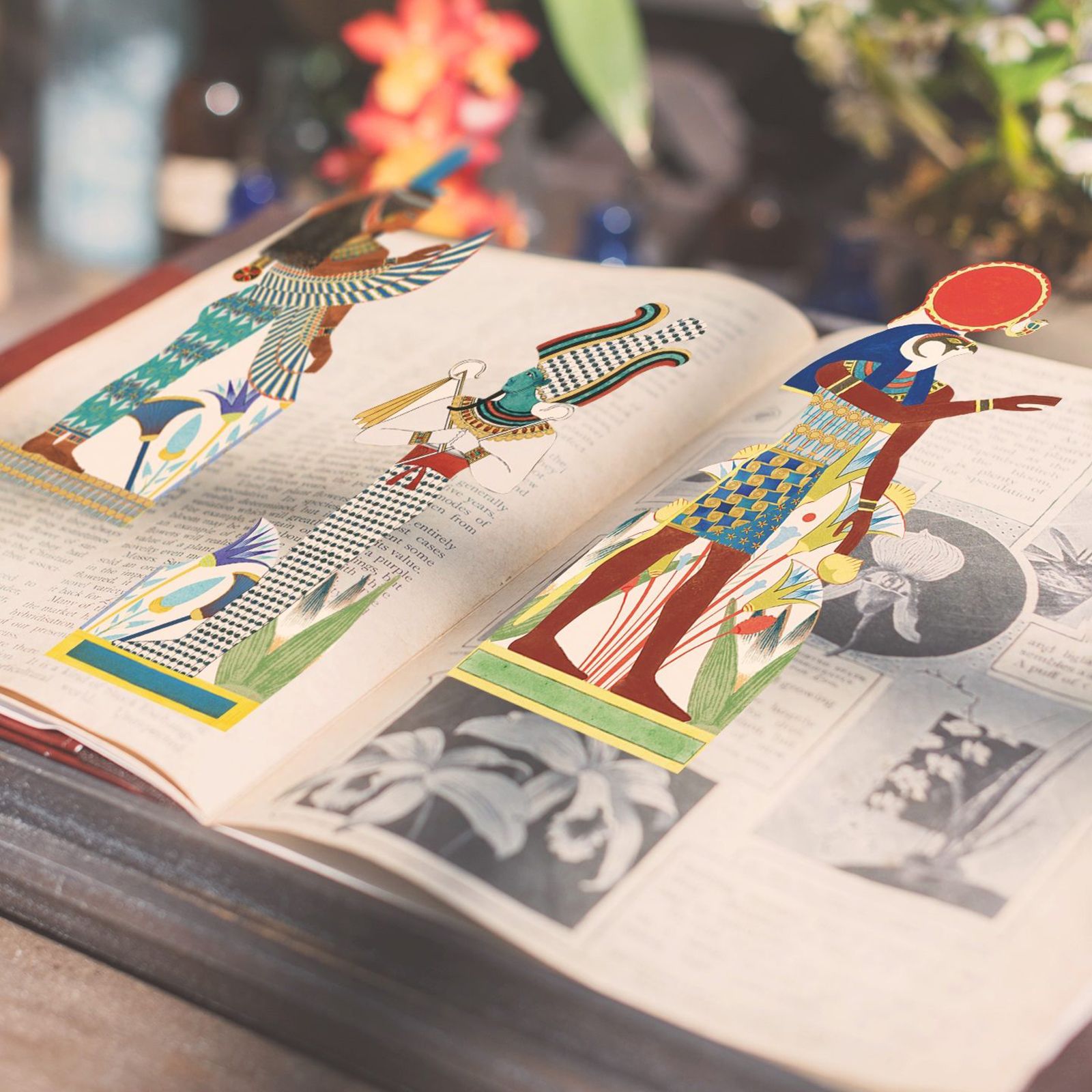 「5 BOOKMARKS "Egypte"」ブックマーク MON PETIT ART フランス