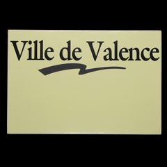 「Ville de Valence」ヴィンテージステッカー ヨーロッパ