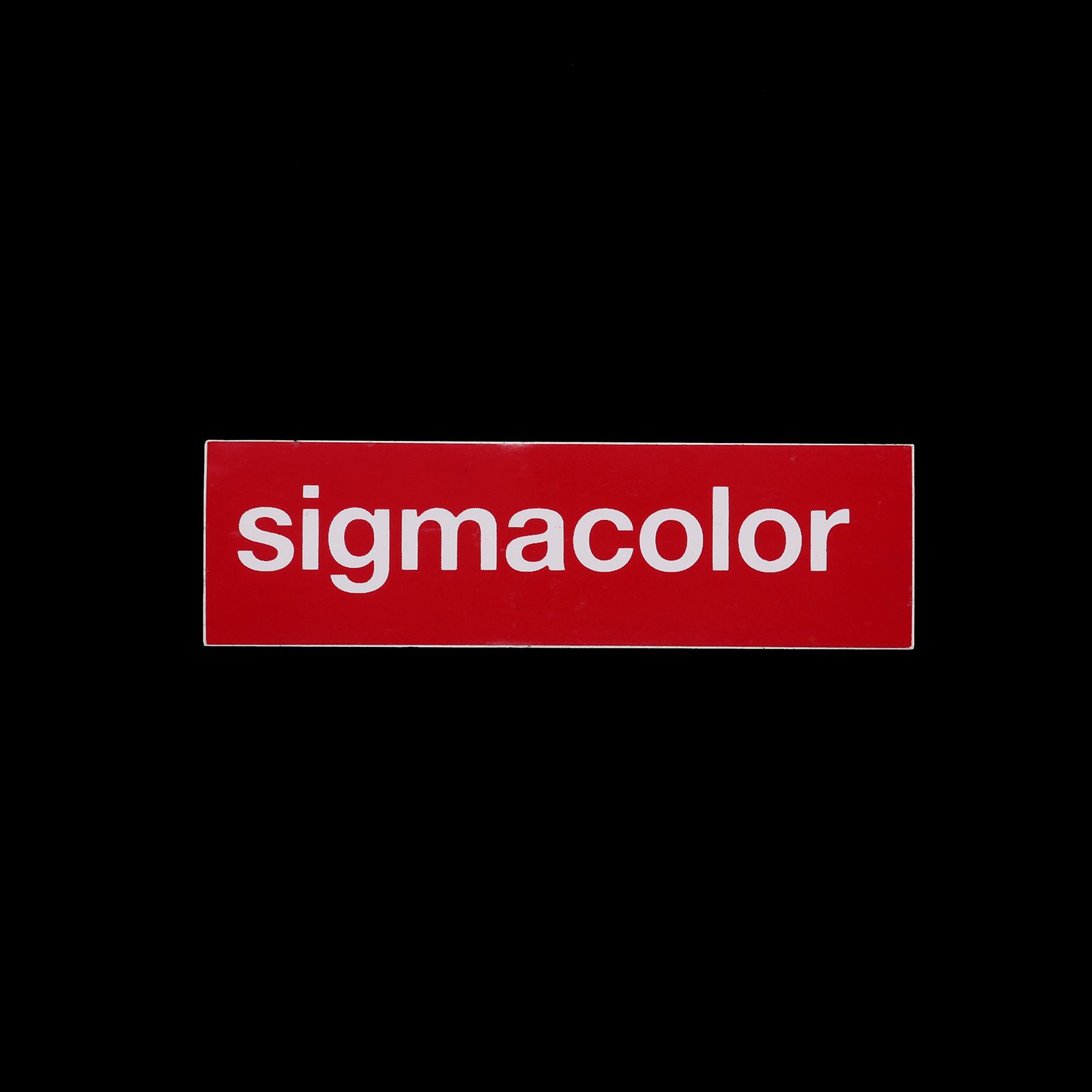 「sigmacolor」ヴィンテージステッカー ヨーロッパ