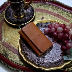 「TONE」マルチキーケース キャメル