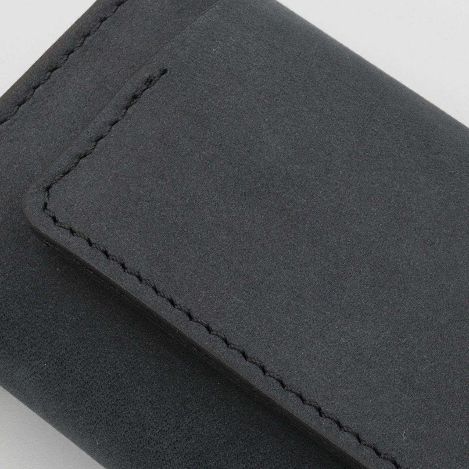 「単純化」三つ折り財布 銀スリ