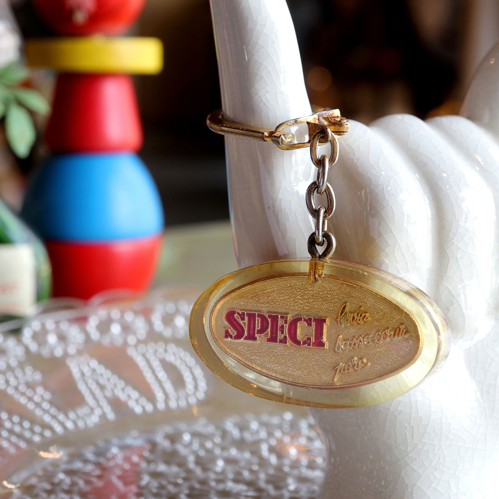 SPECI lait フレンチキーホルダー