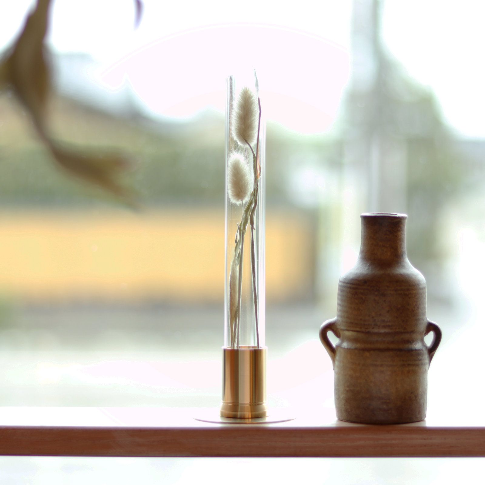 「HERBARIUM BRASS GLASS DOME & VASE SOLID」ラグラス