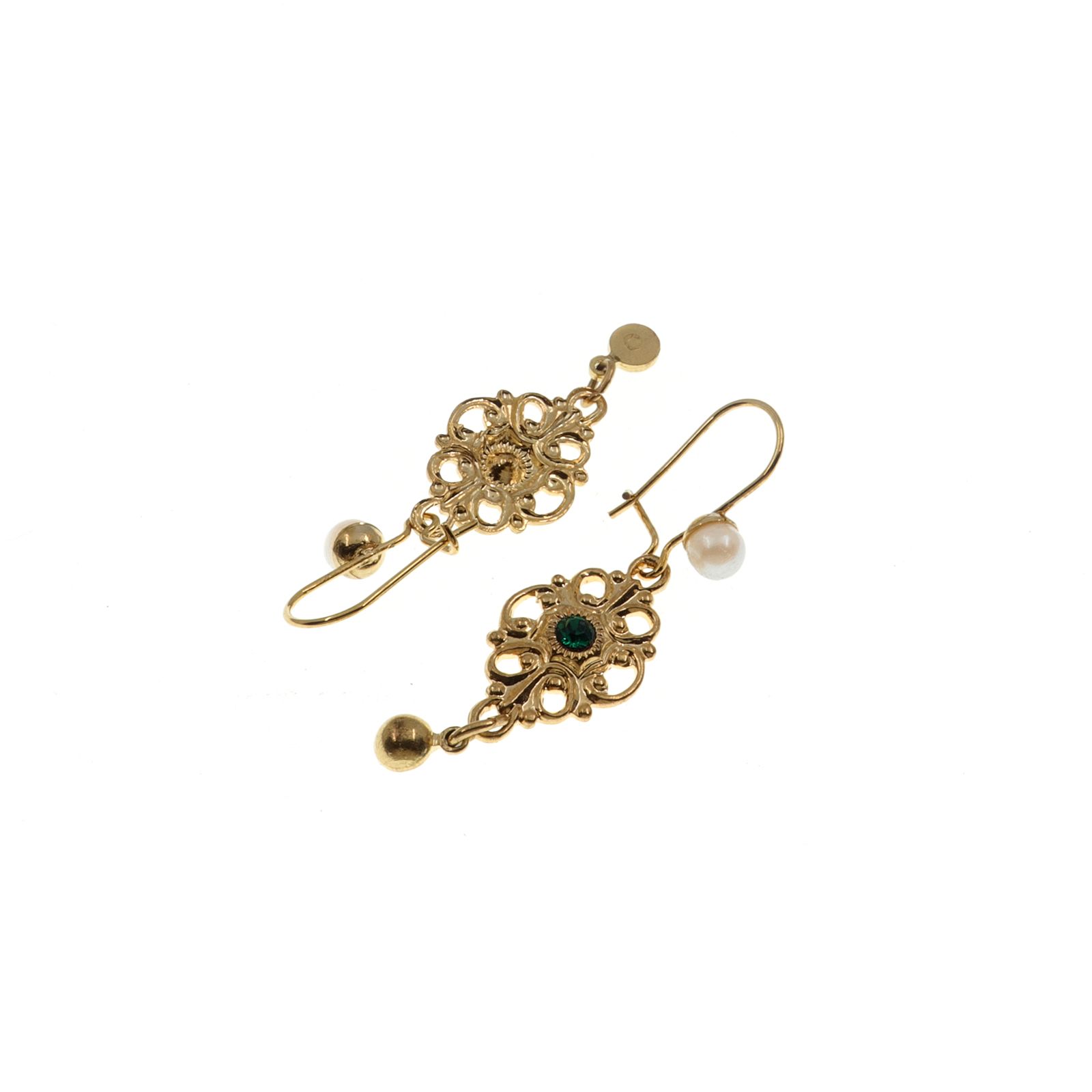 「ボタニカルクレスト」ピアス フランス