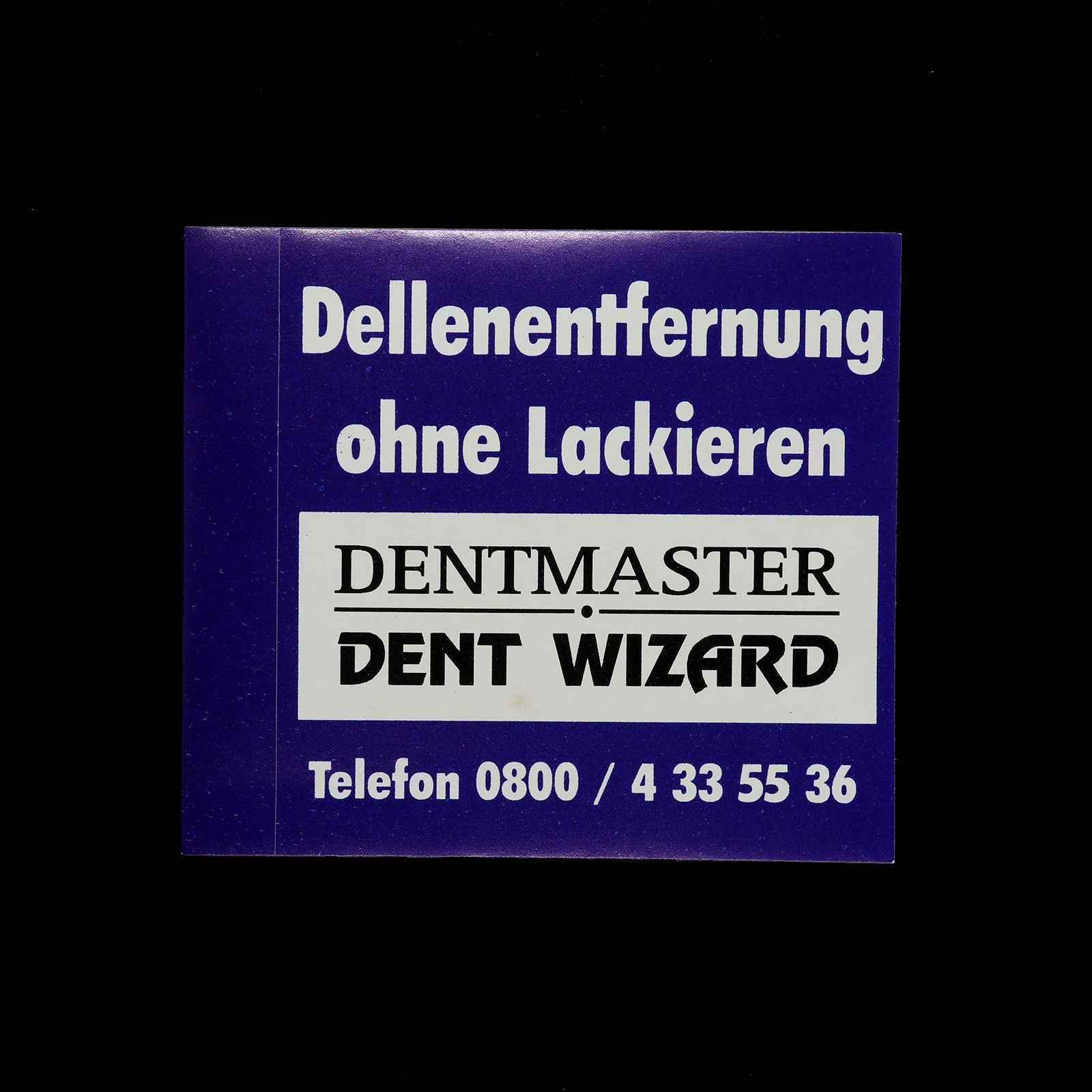 「DENT WIZARD」ヴィンテージステッカー ヨーロッパ