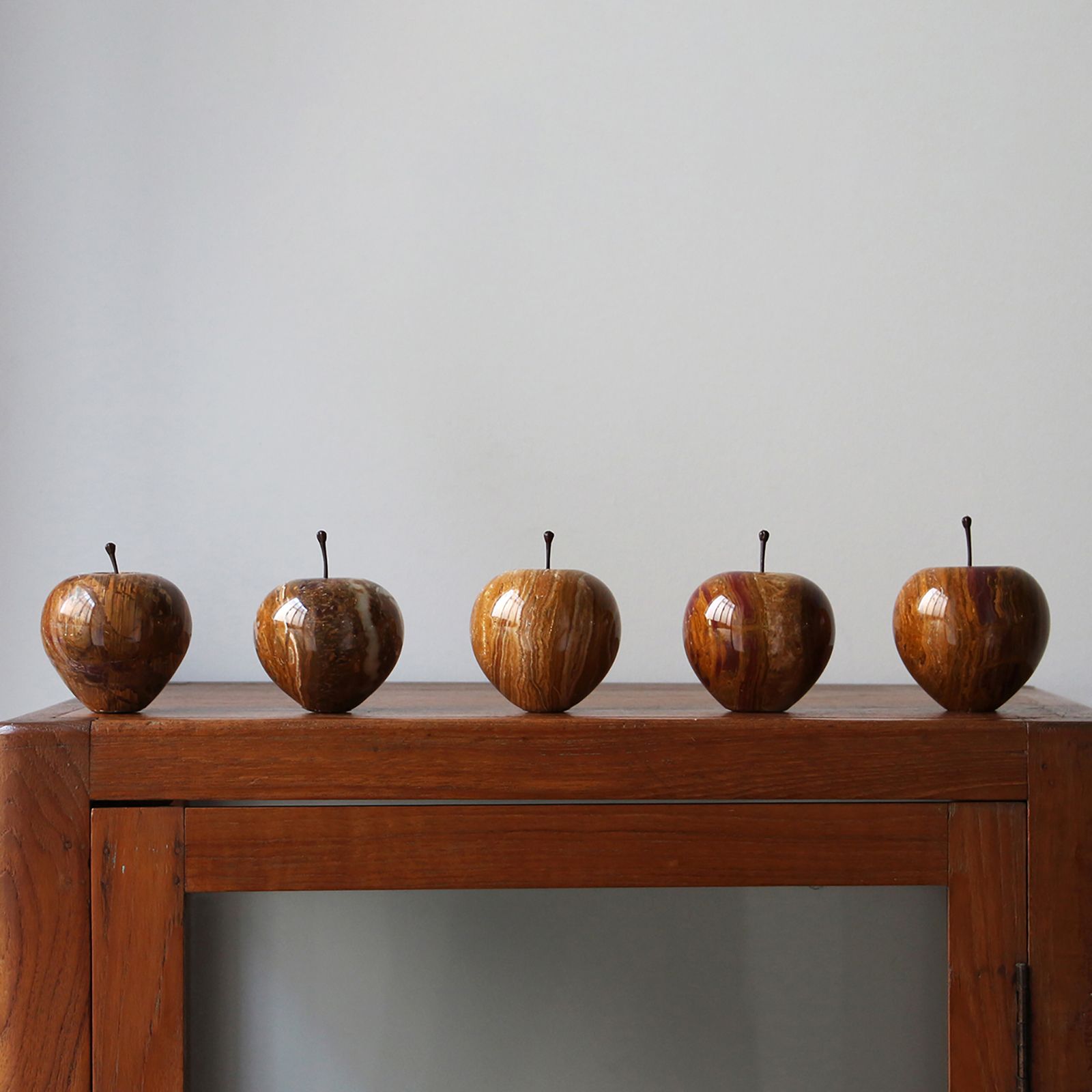 「Marble Apple Large」Brown