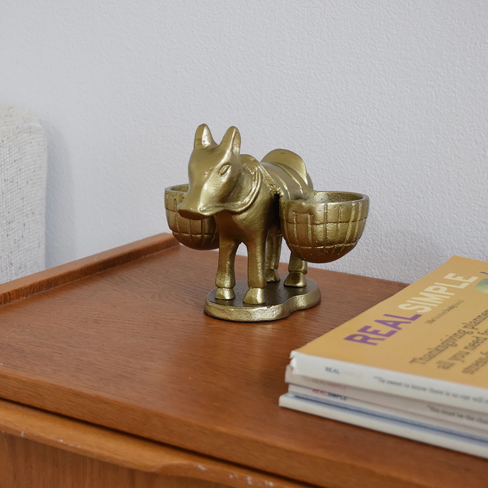 「Donkey And Basket」Gold