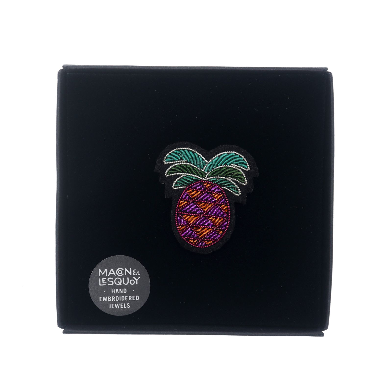 「Pineapple」ブローチ