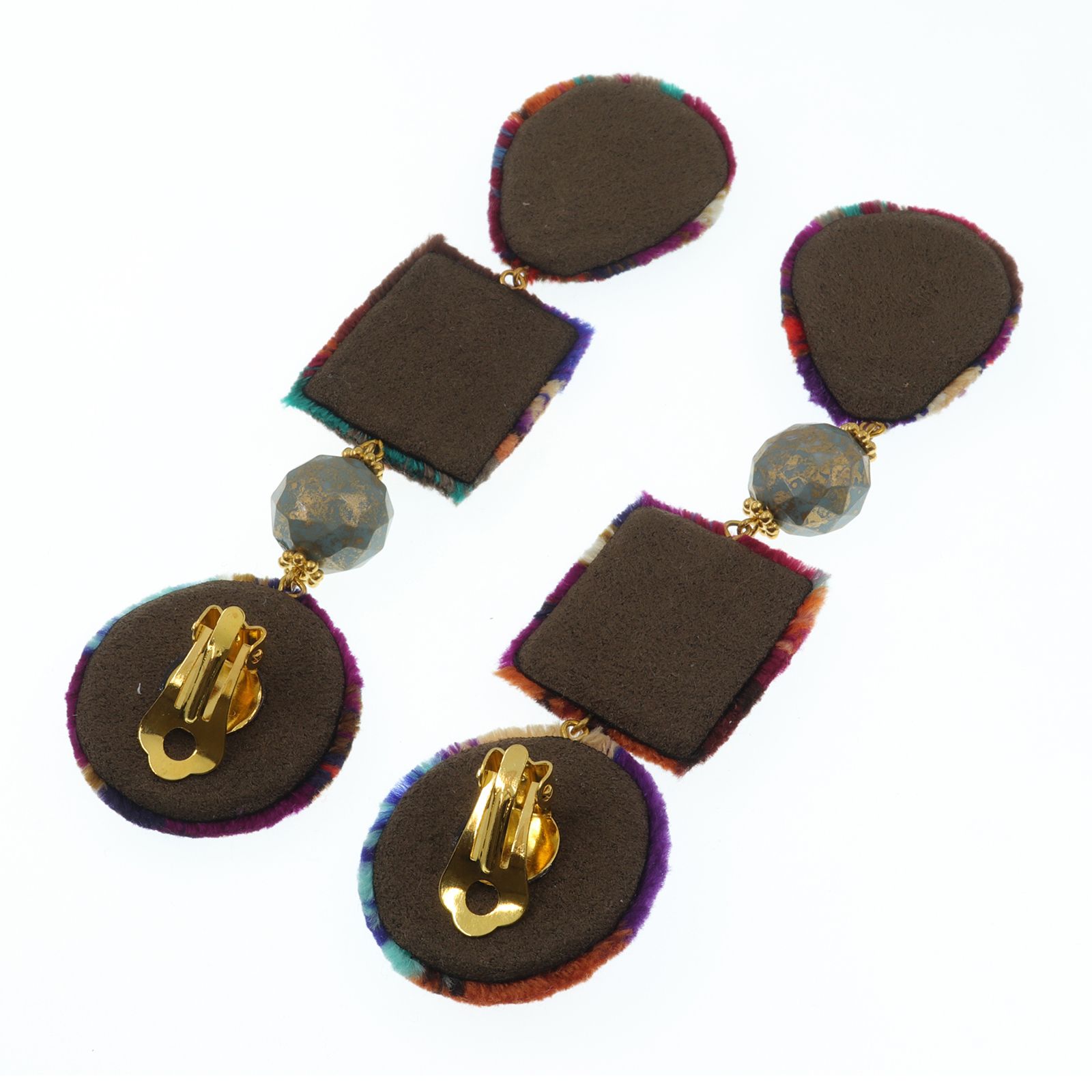 「Pegase,cheval sur le rocher ペガサス 岩上の馬」イヤリング
