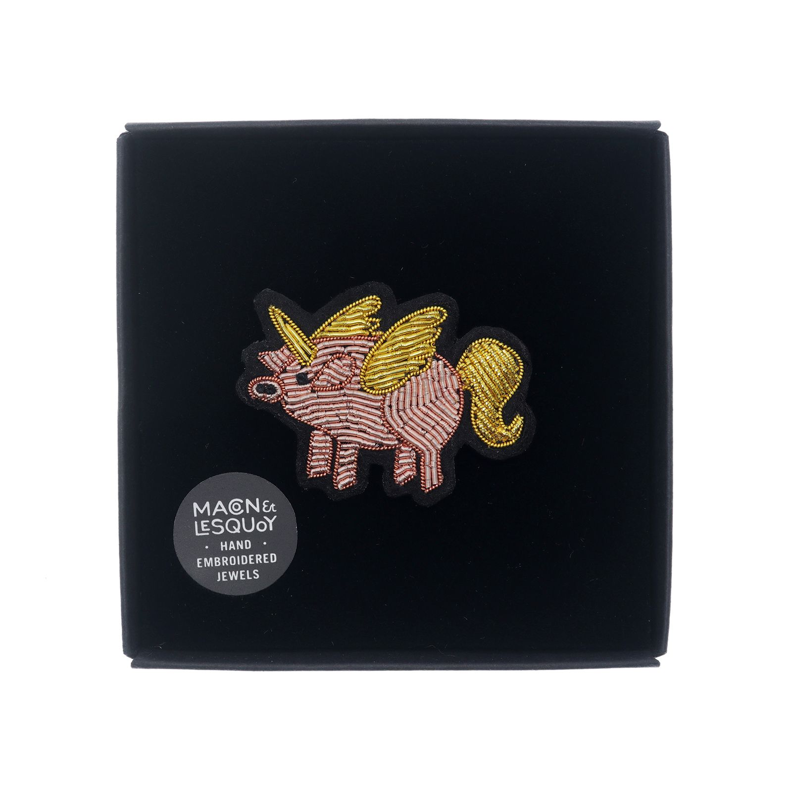 「Unicom Pig」ブローチ