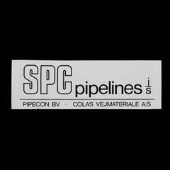 「SPC pipelines」ヴィンテージステッカー ヨーロッパ