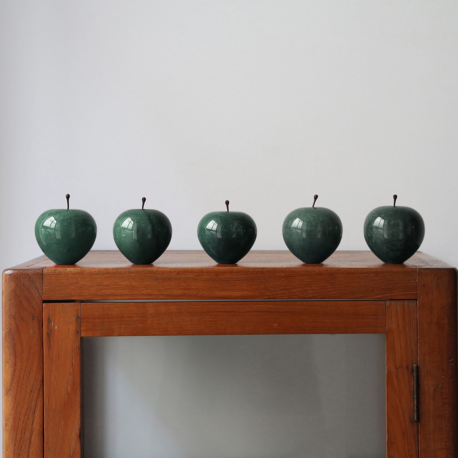 「Marble Apple Large」Jade Green