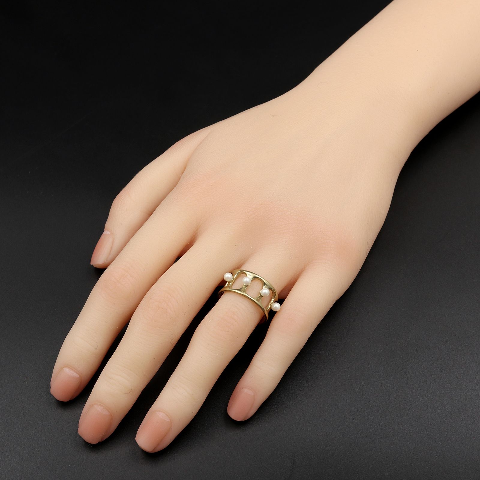 「poetry ring」リング ブラス