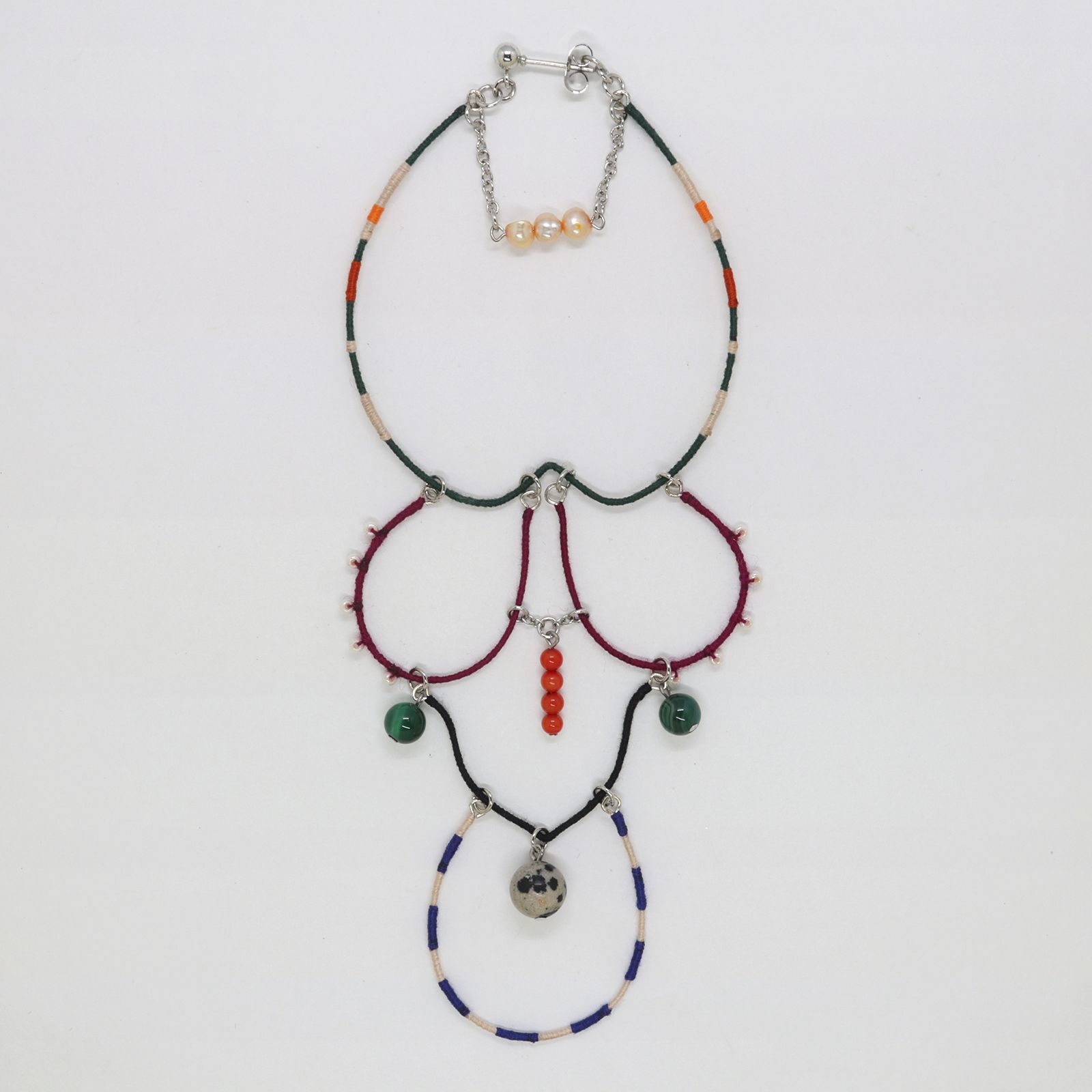「Fete de l'eau ORNEMENT シングル」片耳ピアス