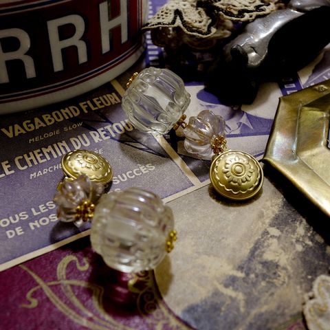 「スイングレトロシャンデリア」イヤリング