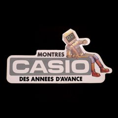 CASIO ヴィンテージステッカー フランス