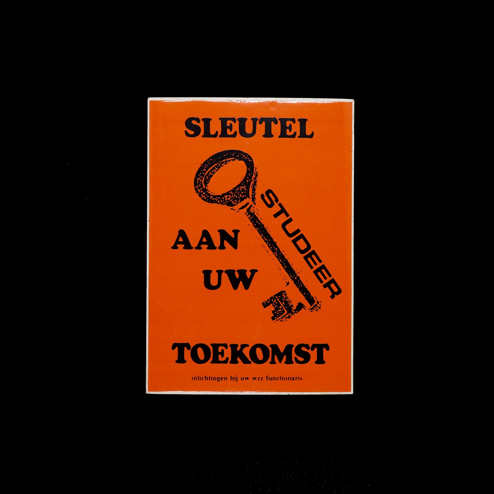 「SLEUTEL TOEKOMST」ヴィンテージステッカー ヨーロッパ