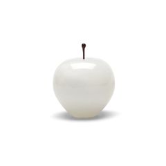 「Marble Apple Large」White