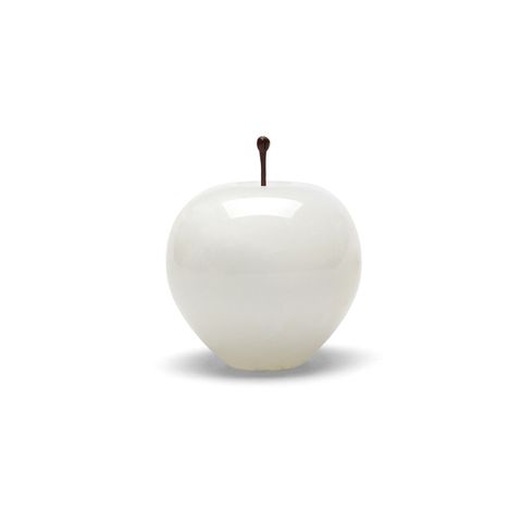 「Marble Apple Large」White
