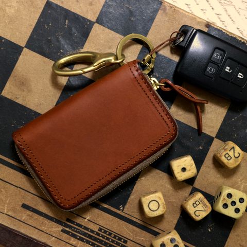 「SLATE」 スマートキーケース/ブラウン
