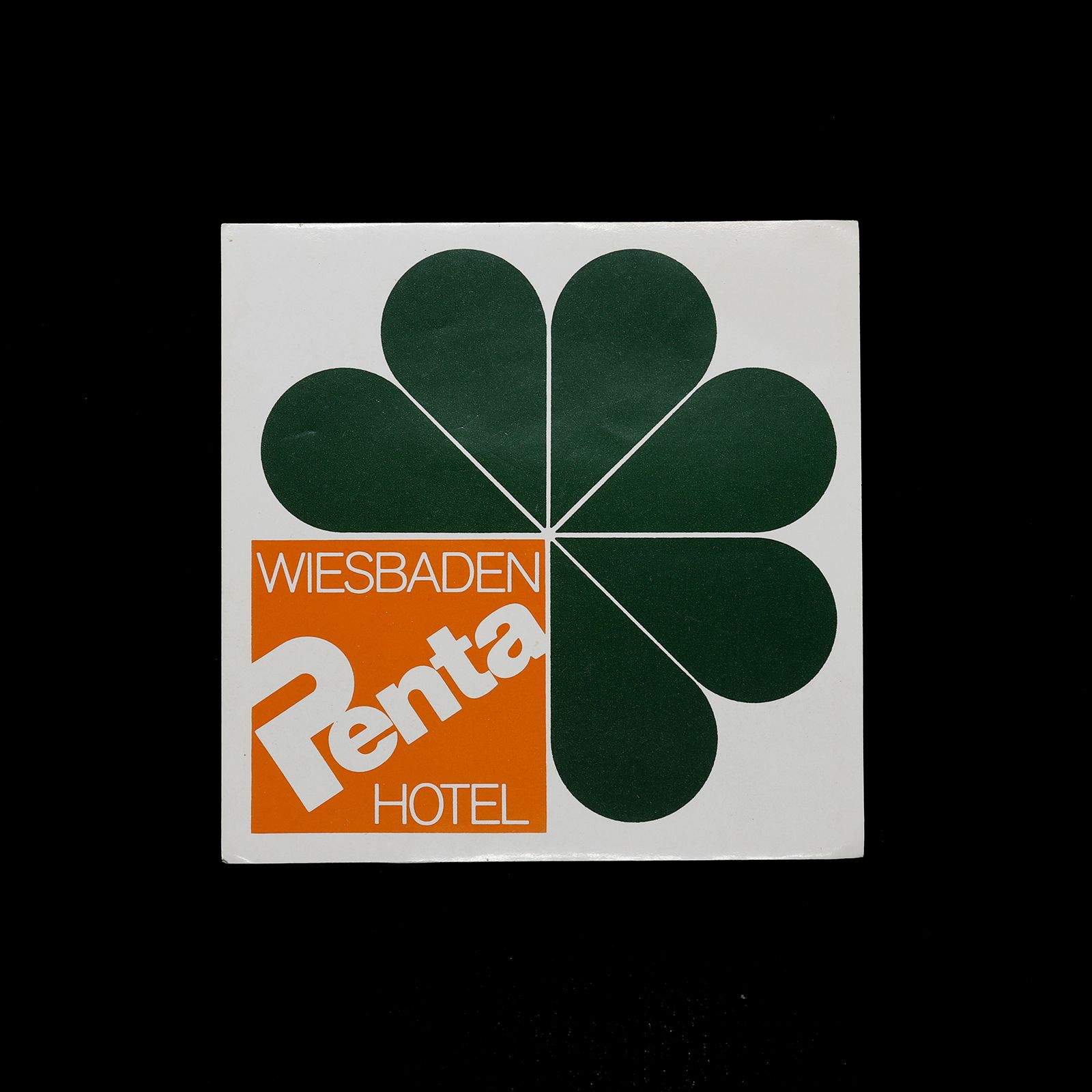 「WIESBADEN Penta HPTEL」ヴィンテージステッカー ヨーロッパ
