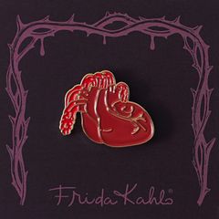 「Heart」ピンズ フリーダ・カーロ
