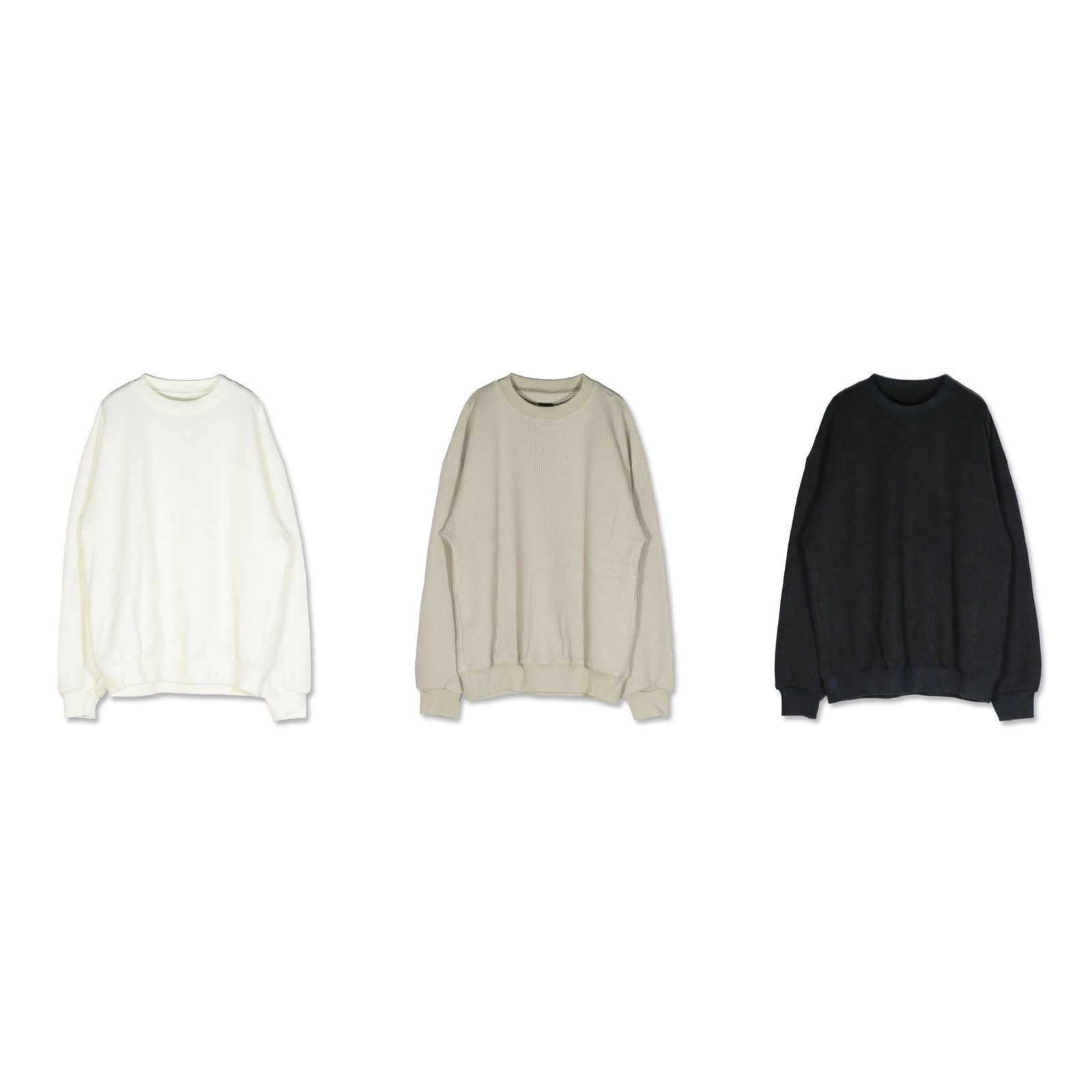 Acrylic Wool Thermal Shirt ネイビー